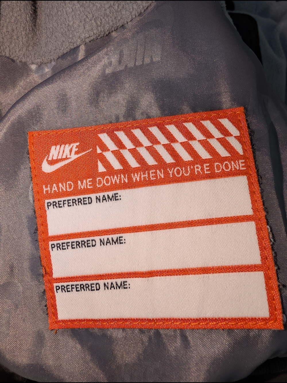 Nike Midweight Water Resistant Fill Jacket Boys Size 2-3 Yrs - Picture 9 of 9
